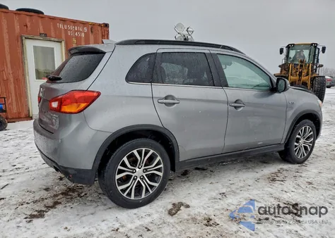 2017 Mitsubishi Outlander Sport Sel from USA, damaged, VIN JA4AP4AW4HZ020036